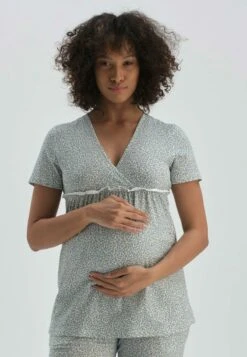 MATERNITY - Stoffhose - Green -Dagİ d8e80b2d492042a580c24a8d9efc3248