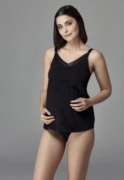MATERNITY - Unterhemd/-shirt - Black -Dagİ db7eee1ce9764250aef811c1697102c8