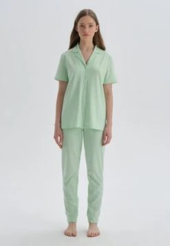 Nachtwäsche Set - Grey Melange -Dagİ dc141e97503e4ac7a7be826a7310d794