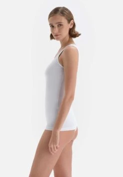 Unterhemd/-shirt - White -Dagİ dc9654be24eb4941a3740baac92042d3