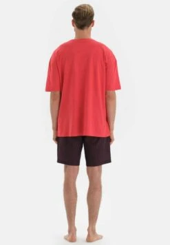 EMBROIDERED - Nachtwäsche Set - Red -Dagİ dd3f467346e148ce8ff819ae6e4fdf46