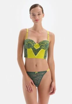 Bustier - Green 11 Bustier - Green -Dagİ ddf46fa2a5d345cfa174d31f4e0a4465
