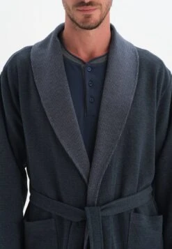 Bademantel - Indigo -Dagİ e933ab5a97dc49e1a1a80e497f5e8653