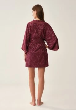 THREE-QUARTER SLEEVE - Bademantel - Bordeaux -Dagİ e9a0e93802d346c9a7ba1c06f1c7af18