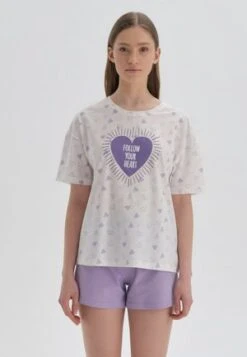 SET - Nachtwäsche Set - White -Dagİ ed06f3f5077946b6a7981abfa2492c0f