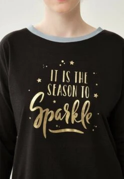 CREW NECK LONG SLEEVE - Nachtwäsche Set - Navy -Dagİ ed8686d3127e4417bbb5517a8b8aca6b