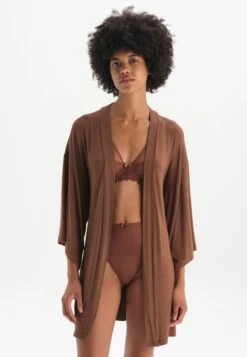 Bademantel - Brown -Dagİ ed90ac8627654a629169e82f414d9257