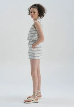 STRIPED - Top - Blue -Dagİ f18e1f0ffcdd416fb1cc062f3d42bf92