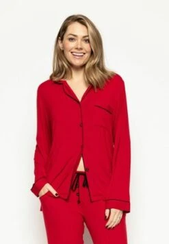 COLLAR LONG SLEEVE - Nachtwäsche Shirt - Terracotta 11 COLLAR LONG SLEEVE - Nachtwäsche Shirt - Terracotta -Dagİ f457be06195a4ad2aaa93c82183ed4e4