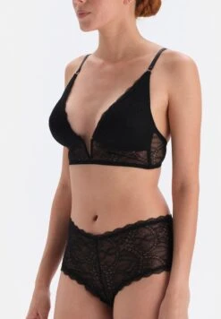 SOFT LACE - Triangel BH - Black -Dagİ fdb8e7ea02844558a515eadb79d42e52